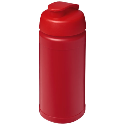 Bouteille 500 ml recyclée personnalisable Baseline Rouge / Rouge